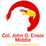 Col. John O. Ensor Middle logo