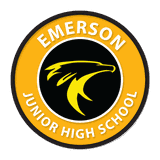 Emerson Junior High School logo