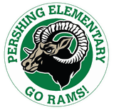 Pershing Elementary School logo