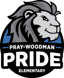 Pray-Woodman Elementary logo